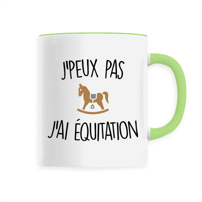 Mug J'peux pas j'ai équitation