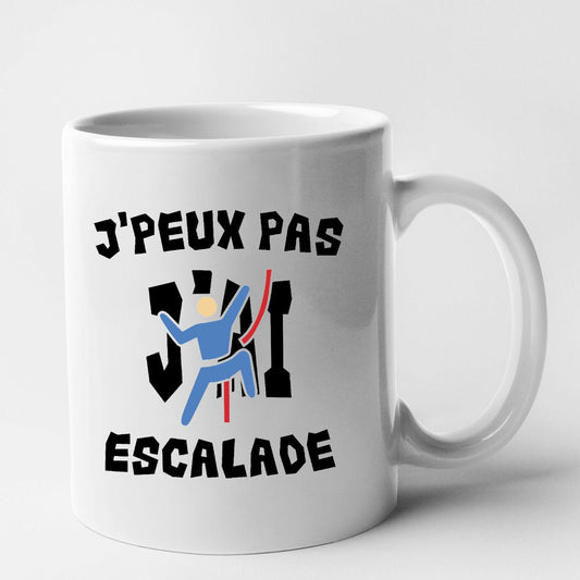 Mug J'peux pas j'ai escalade