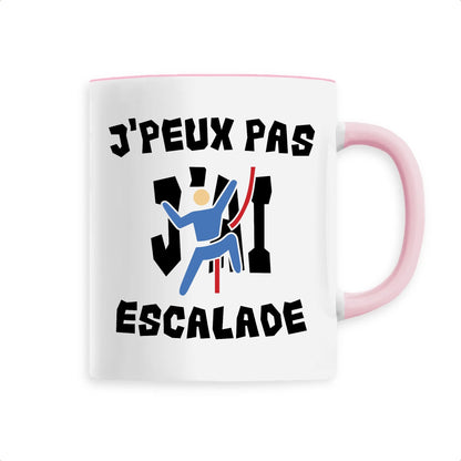 Mug J'peux pas j'ai escalade