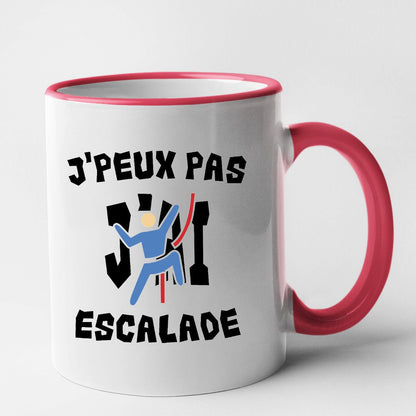 Mug J'peux pas j'ai escalade