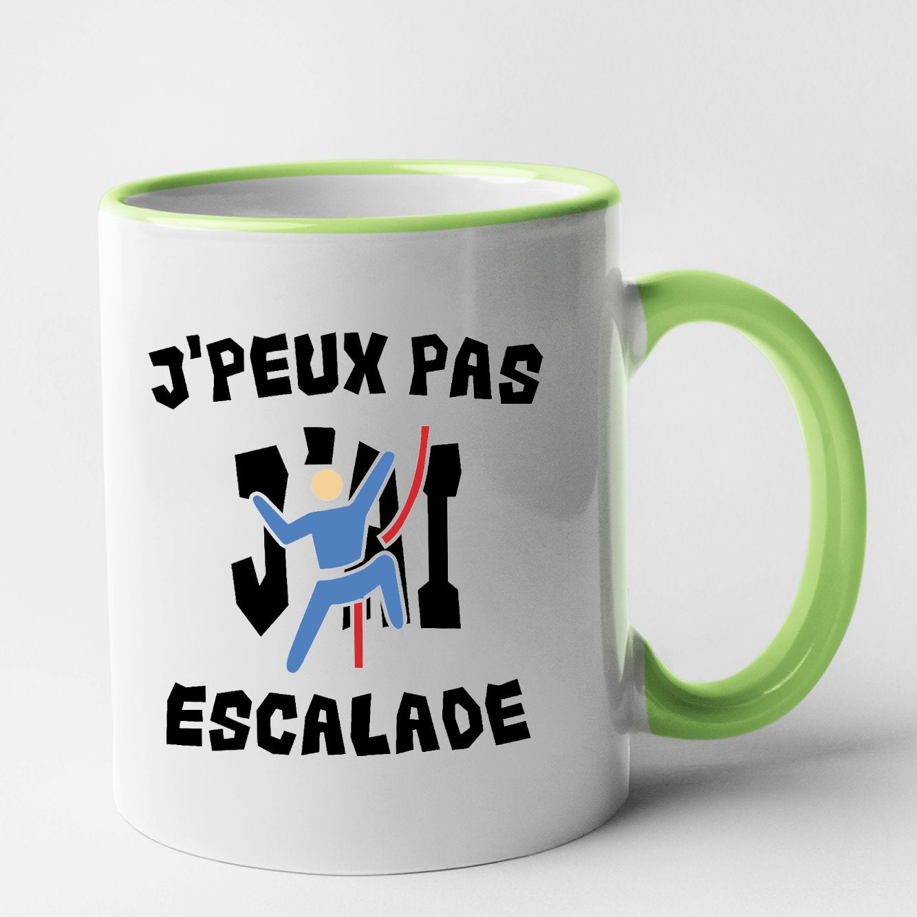 Mug J'peux pas j'ai escalade