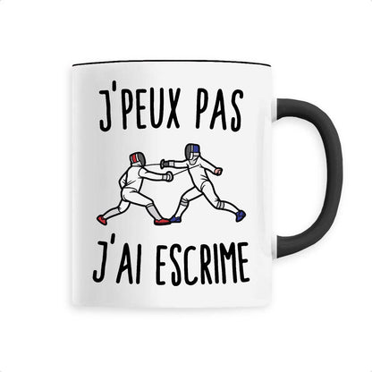 Mug J'peux pas j'ai escrime