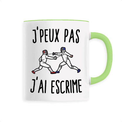 Mug J'peux pas j'ai escrime