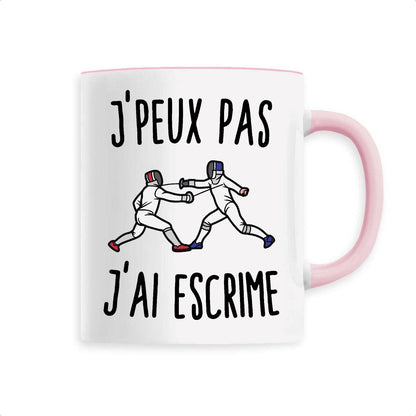 Mug J'peux pas j'ai escrime