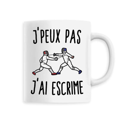 Mug J'peux pas j'ai escrime