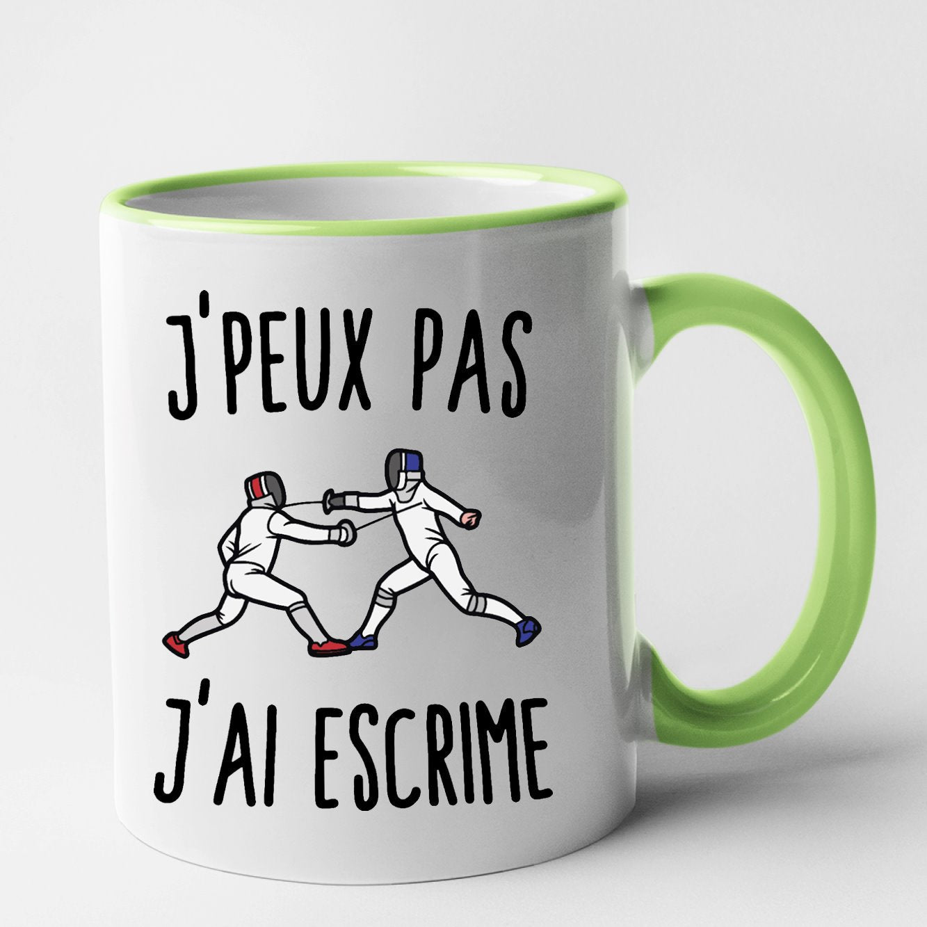 Mug J'peux pas j'ai escrime