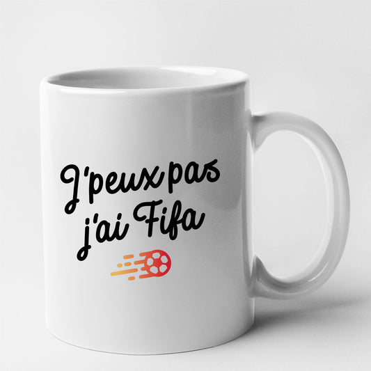 Mug J'peux pas j'ai Fifa