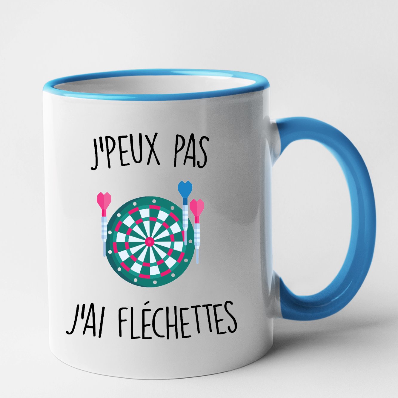 Mug J'peux pas j'ai fléchettes