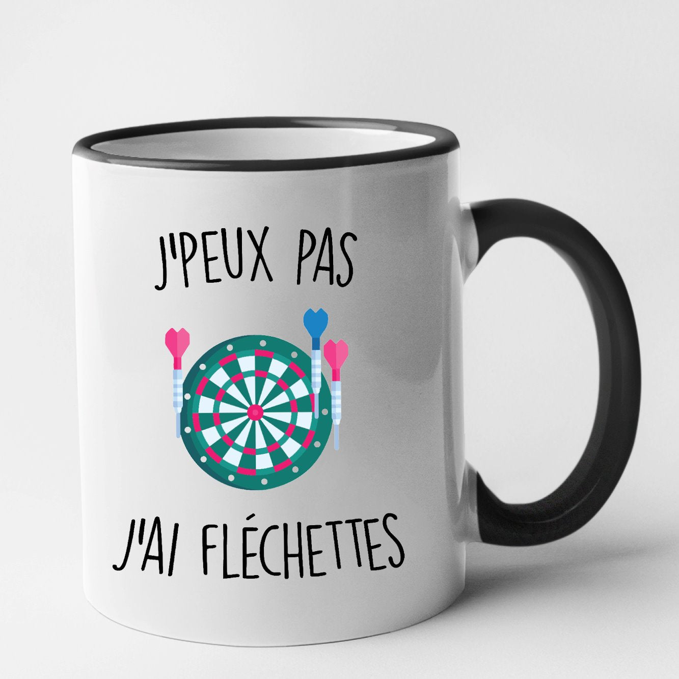 Mug J'peux pas j'ai fléchettes