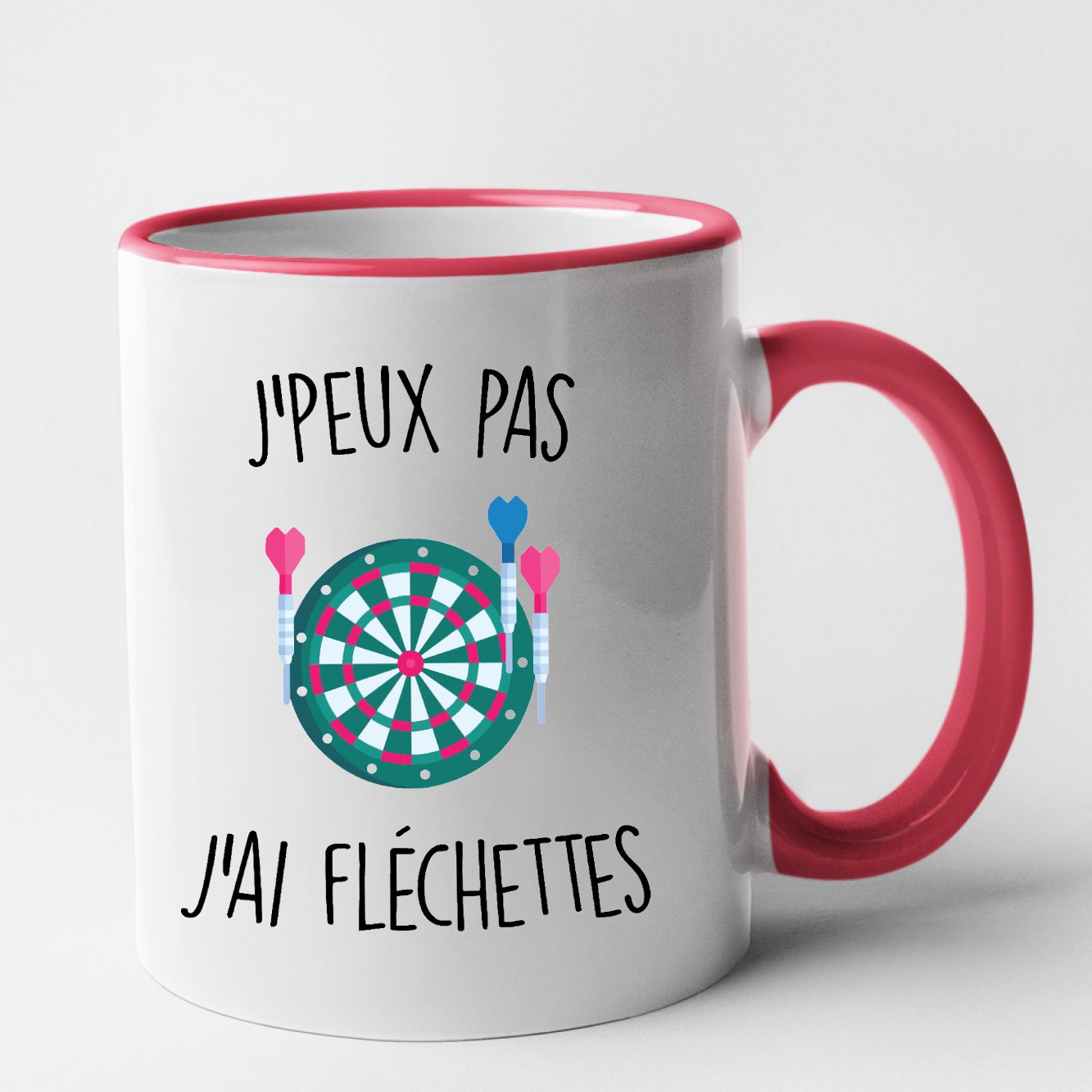 Mug J'peux pas j'ai fléchettes