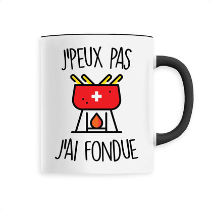 Mug J'peux pas j'ai fondue