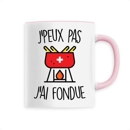 Mug J'peux pas j'ai fondue