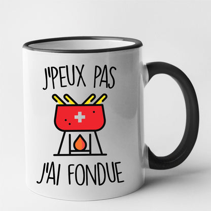 Mug J'peux pas j'ai fondue