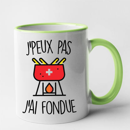 Mug J'peux pas j'ai fondue