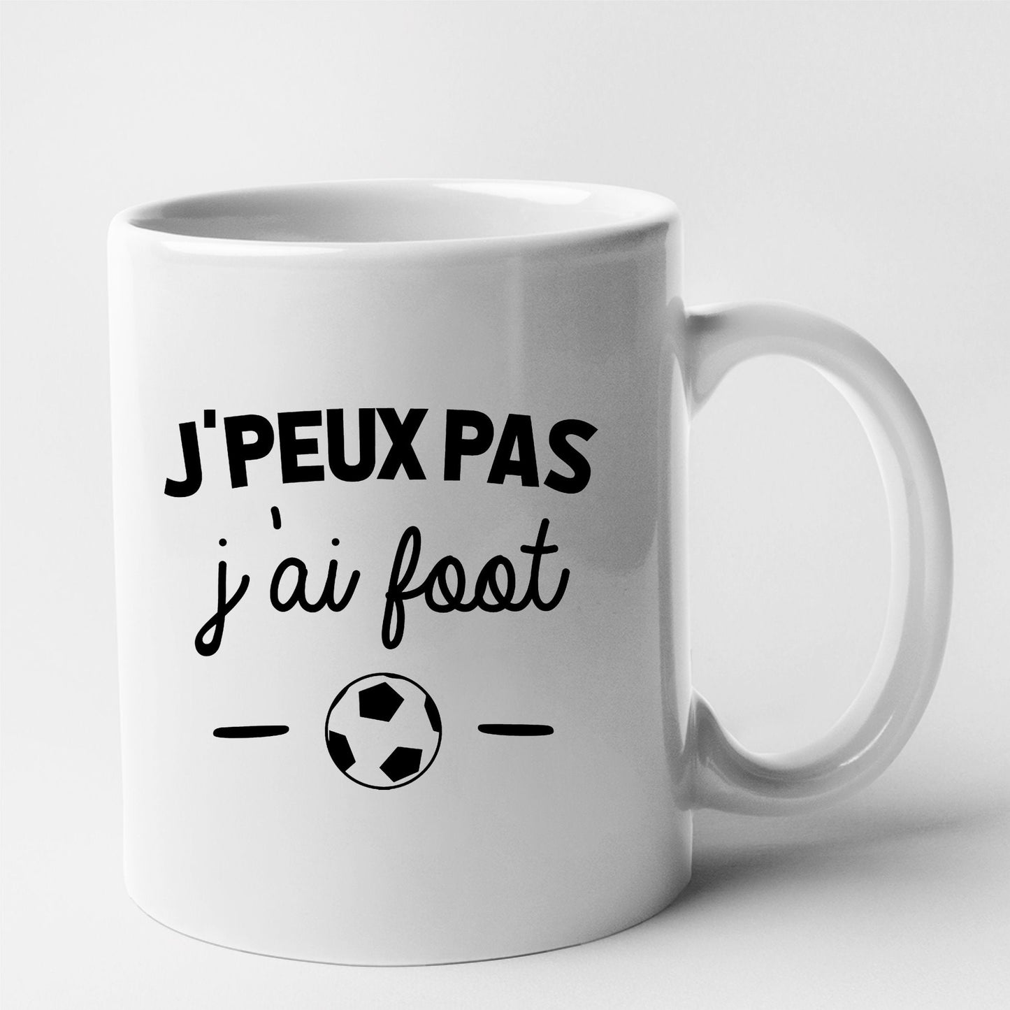 Mug J'peux pas j'ai foot