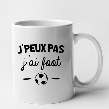 Mug J'peux pas j'ai foot