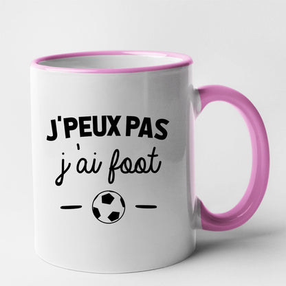 Mug J'peux pas j'ai foot