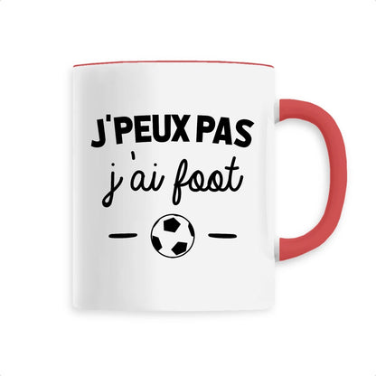 Mug J'peux pas j'ai foot