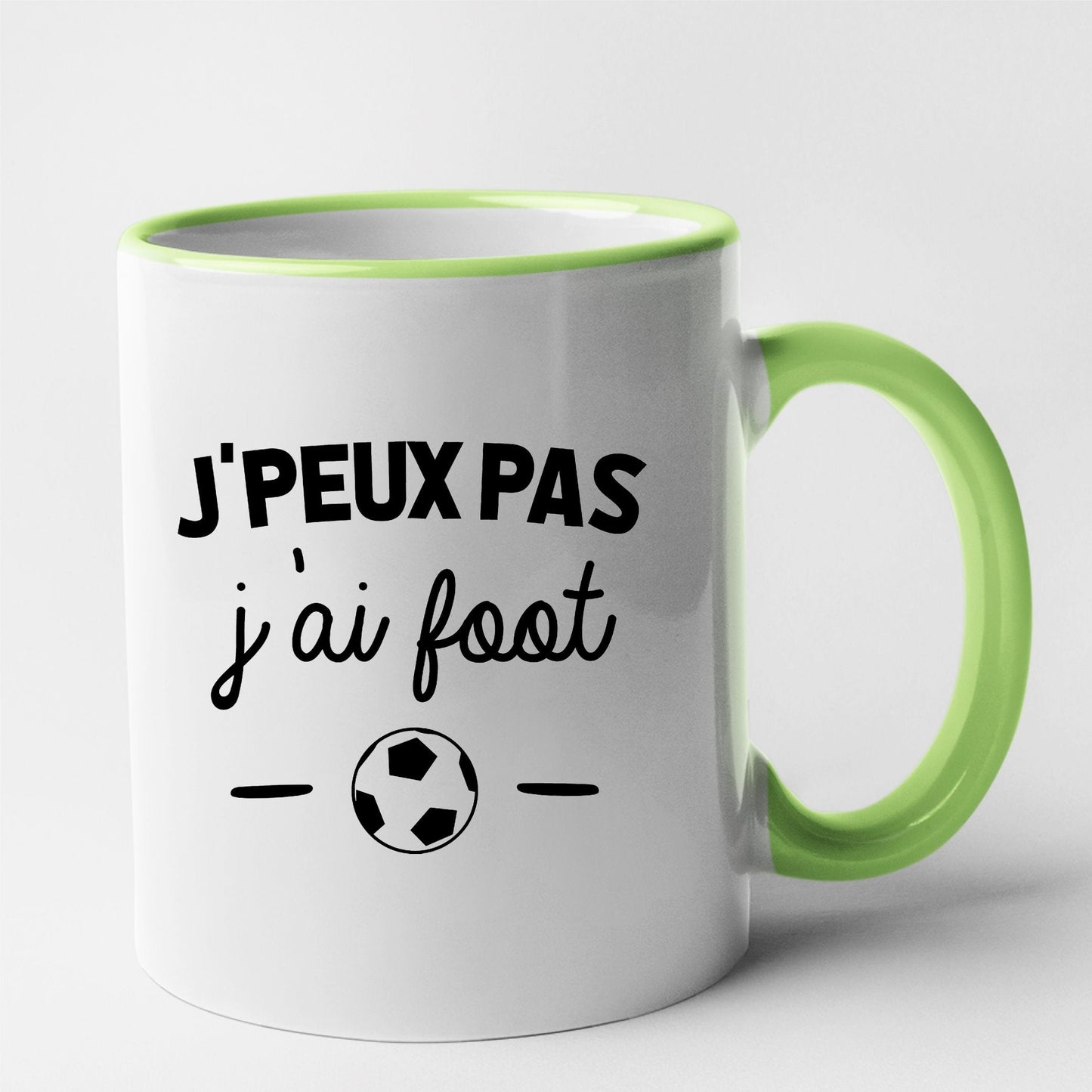 Mug J'peux pas j'ai foot