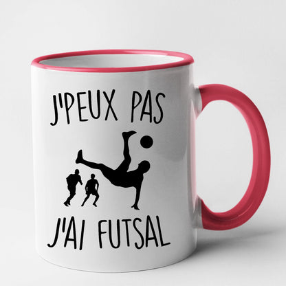 Mug J'peux pas j'ai futsal