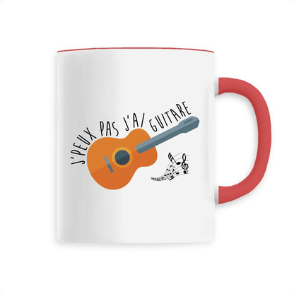 Mug J'peux pas j'ai guitare