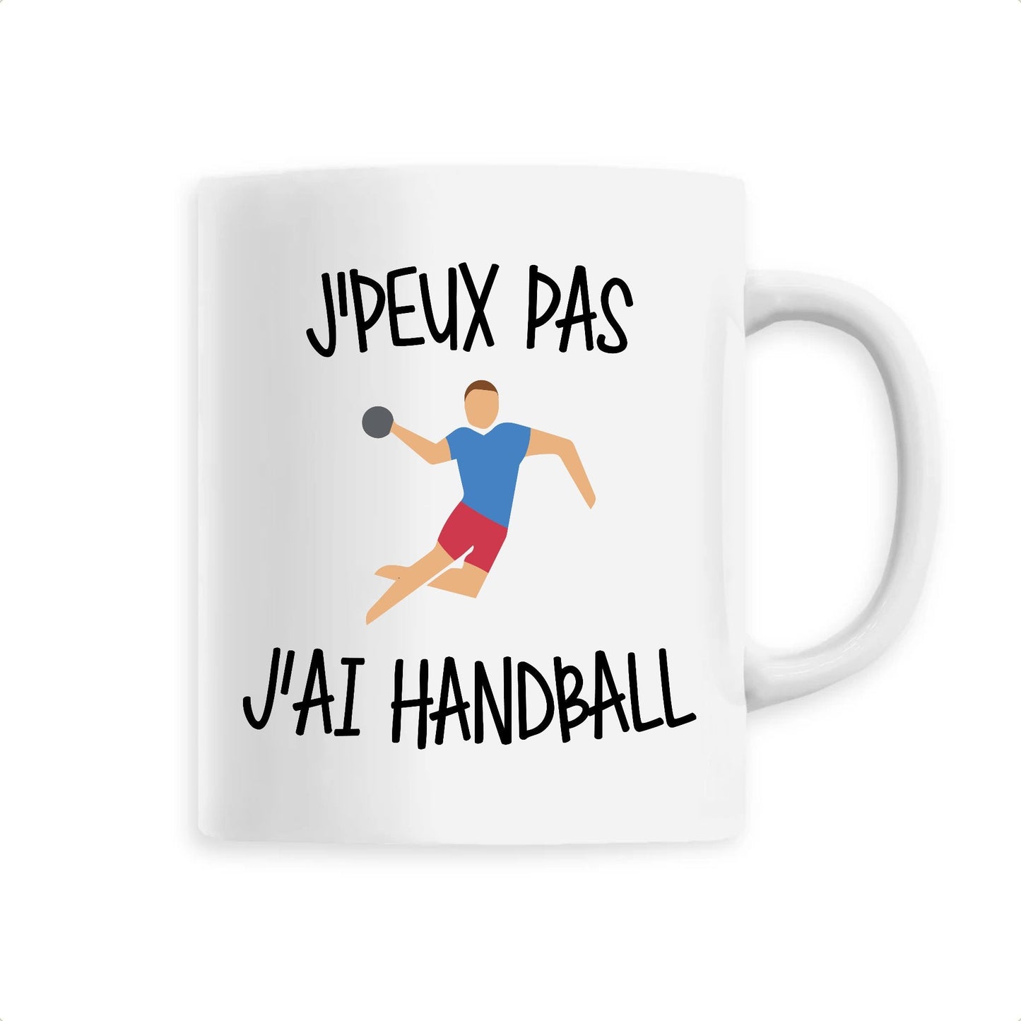 Mug J'peux pas j'ai handball