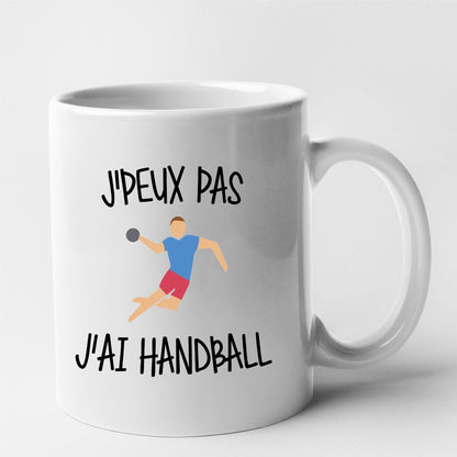 Mug J'peux pas j'ai handball