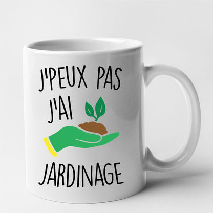 Mug J'peux pas j'ai jardinage