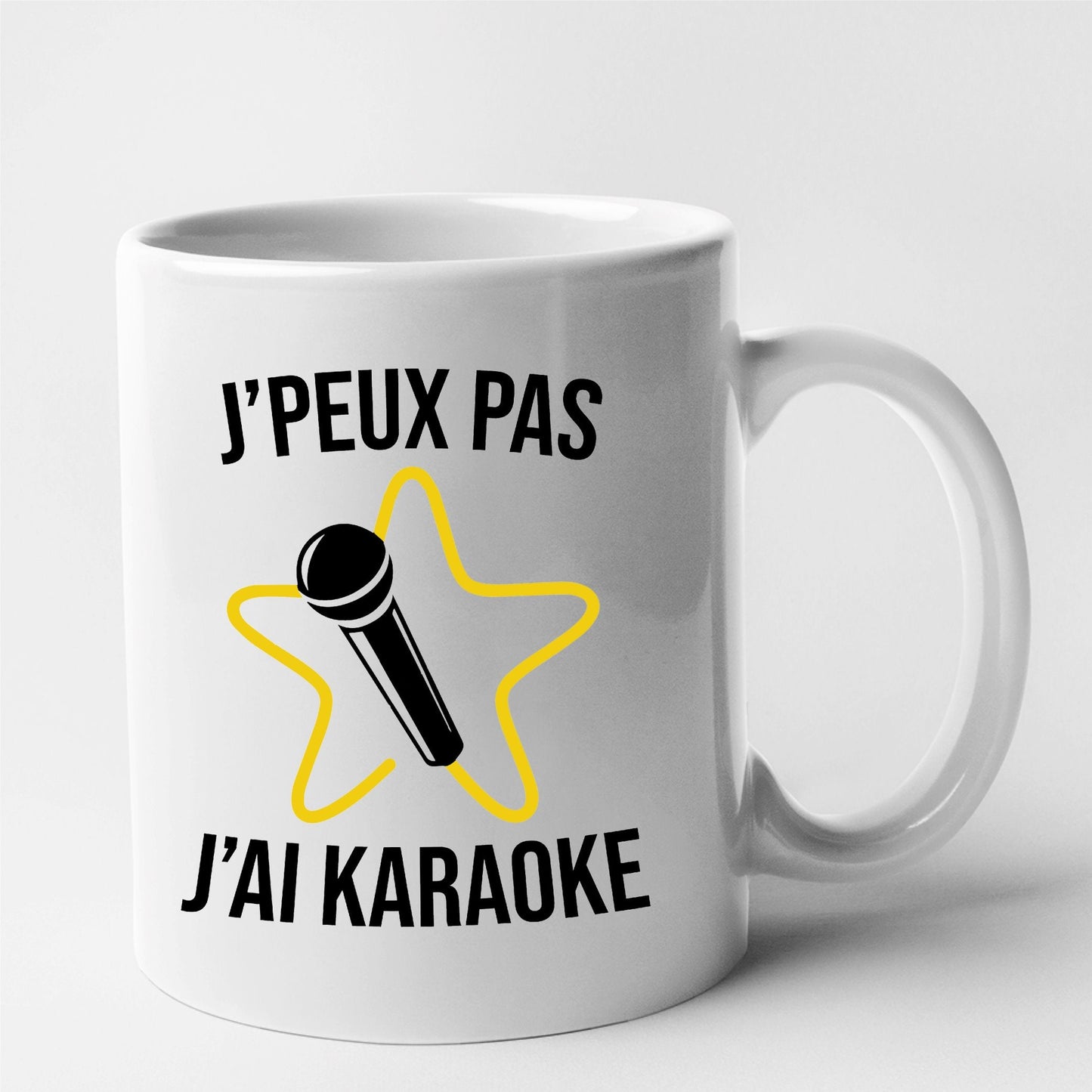 Mug J'peux pas j'ai karaoke