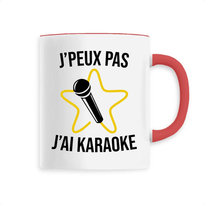 Mug J'peux pas j'ai karaoke