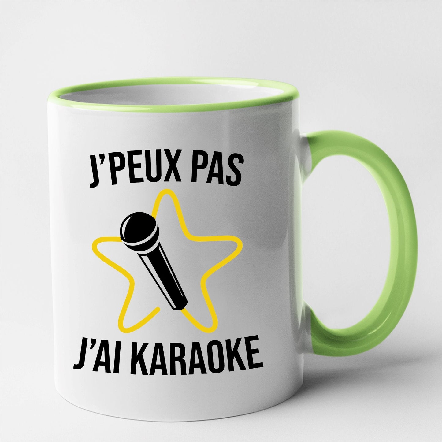 Mug J'peux pas j'ai karaoke