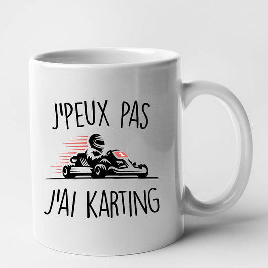 Mug J'peux pas j'ai karting