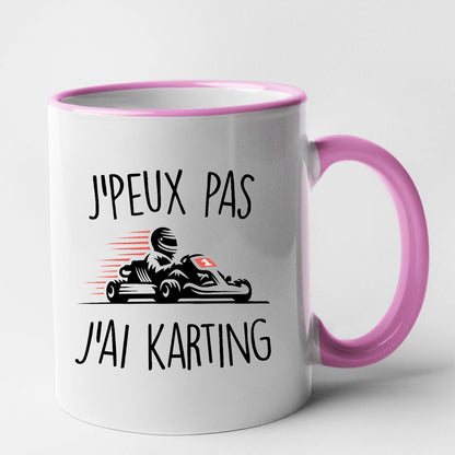 Mug J'peux pas j'ai karting