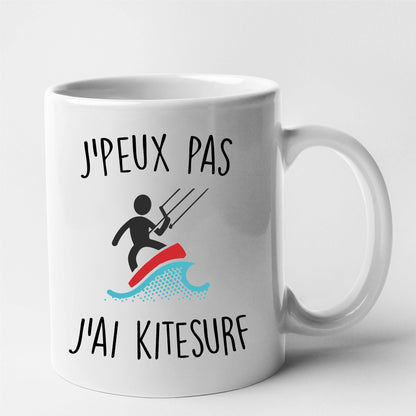 Mug J'peux pas j'ai kitesurf