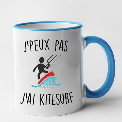 Mug J'peux pas j'ai kitesurf