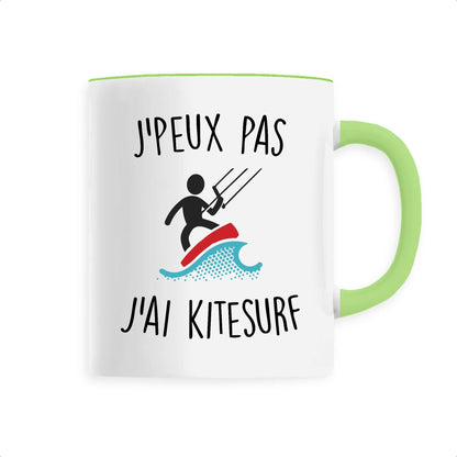 Mug J'peux pas j'ai kitesurf