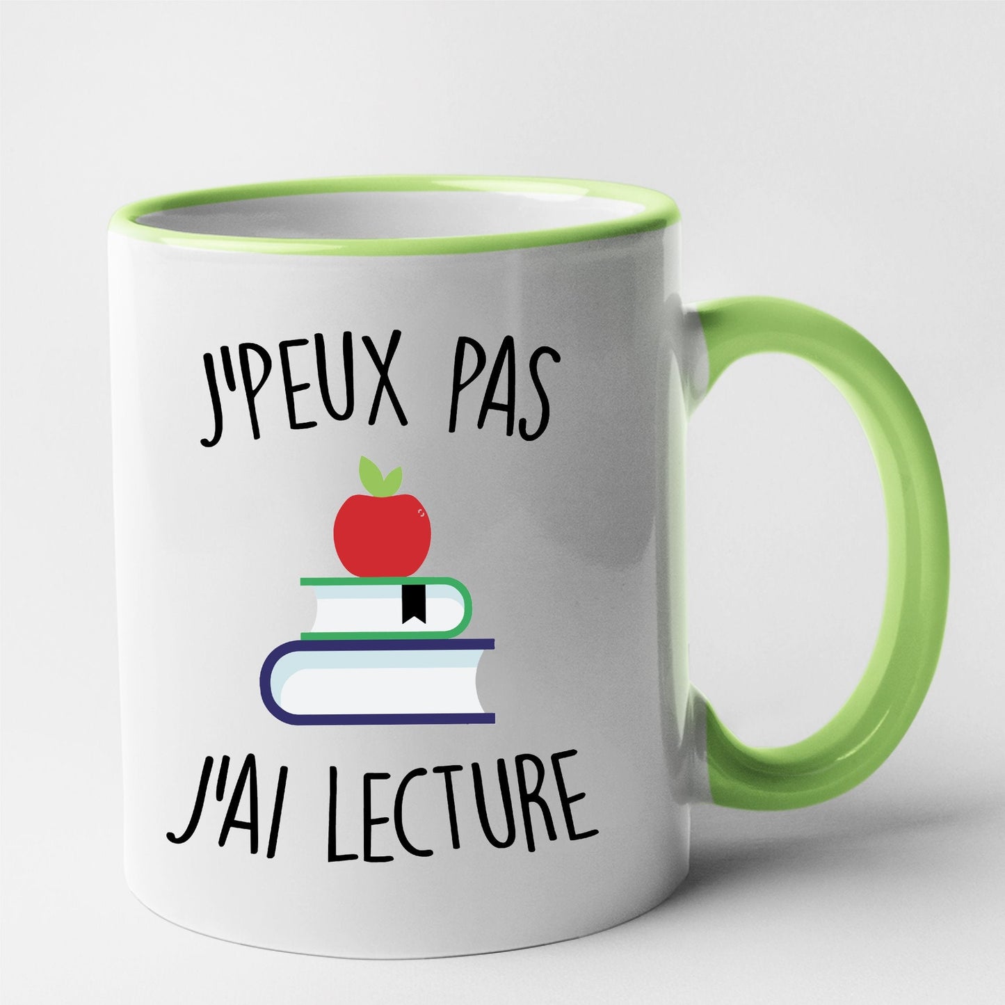 Mug J'peux pas j'ai lecture