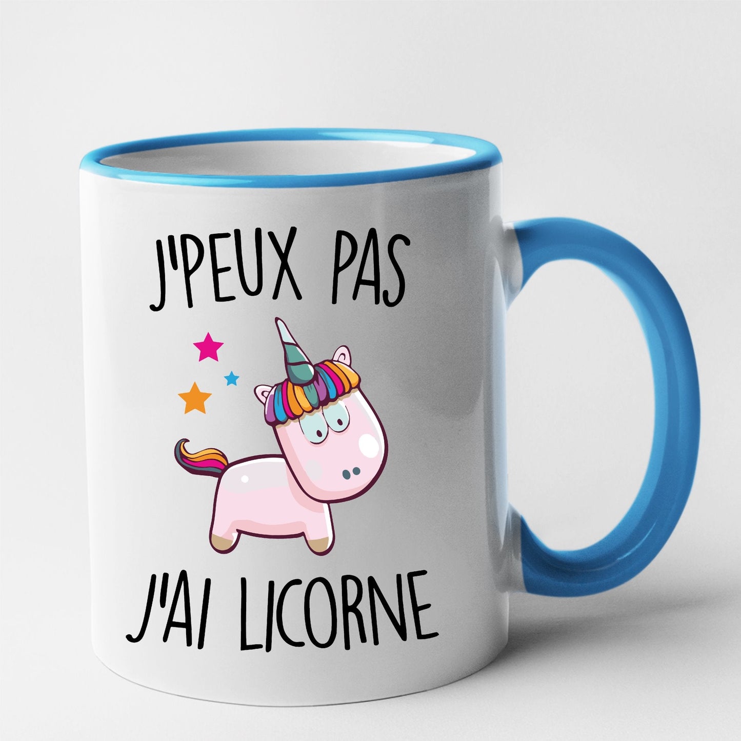 Mug J'peux pas j'ai licorne