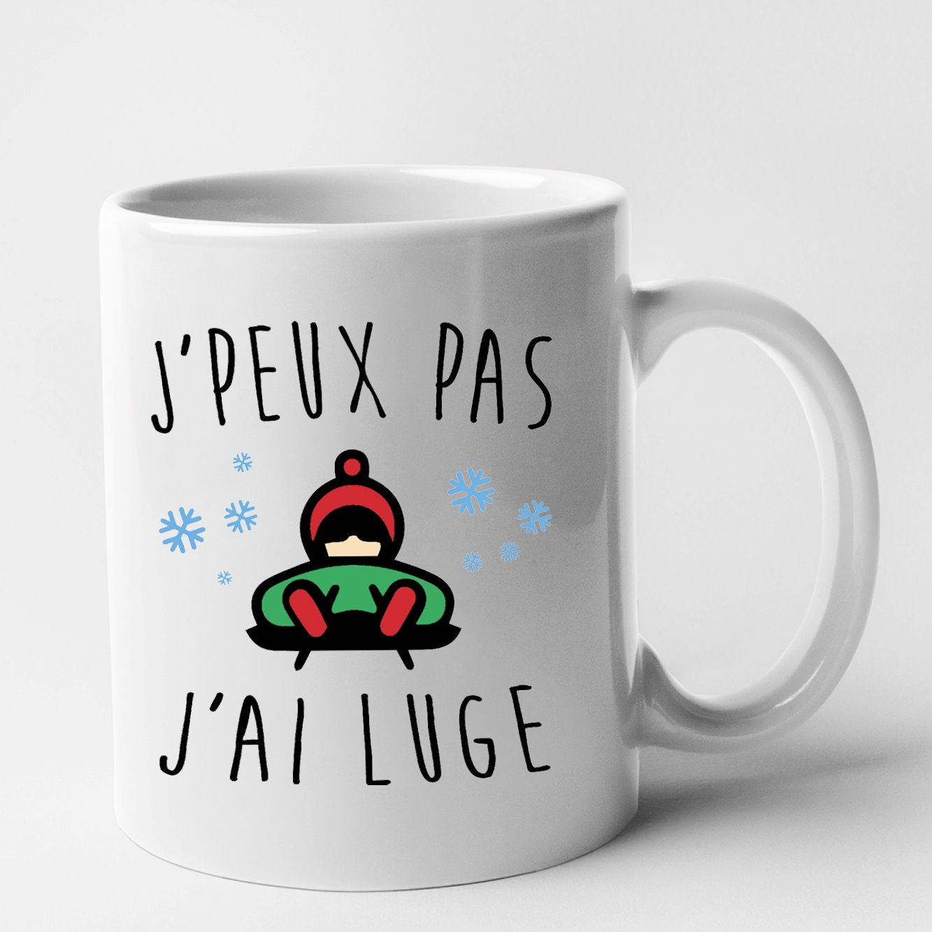 Mug J'peux pas j'ai luge