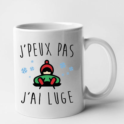 Mug J'peux pas j'ai luge