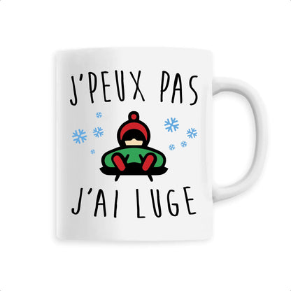 Mug J'peux pas j'ai luge