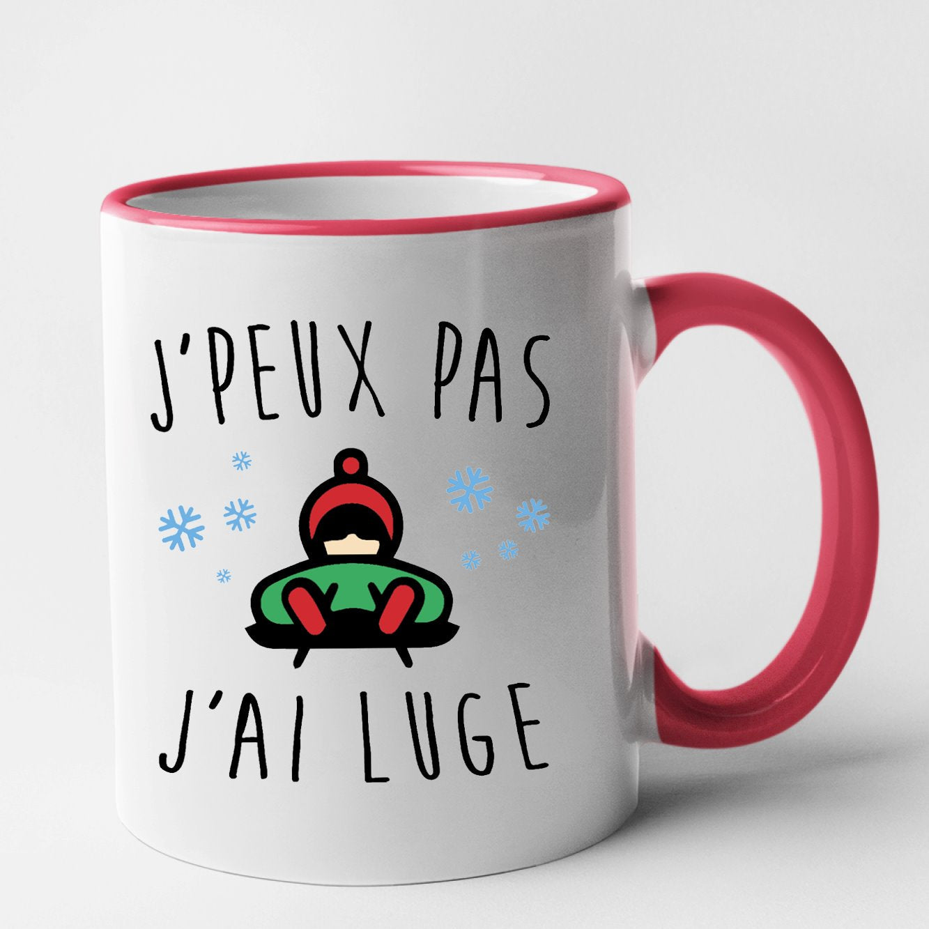 Mug J'peux pas j'ai luge