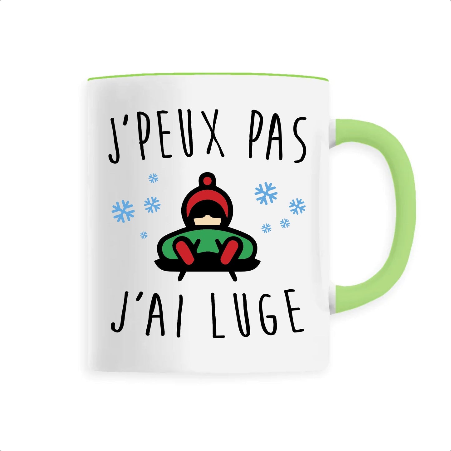 Mug J'peux pas j'ai luge