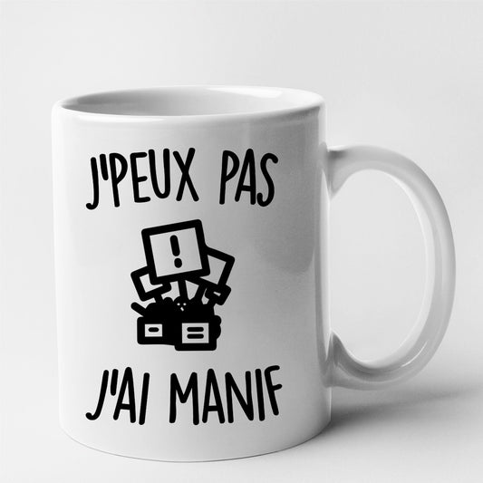 Mug J'peux pas j'ai manif