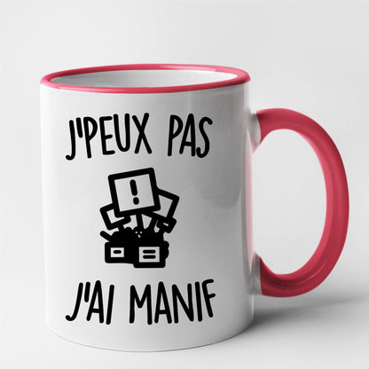 Mug J'peux pas j'ai manif