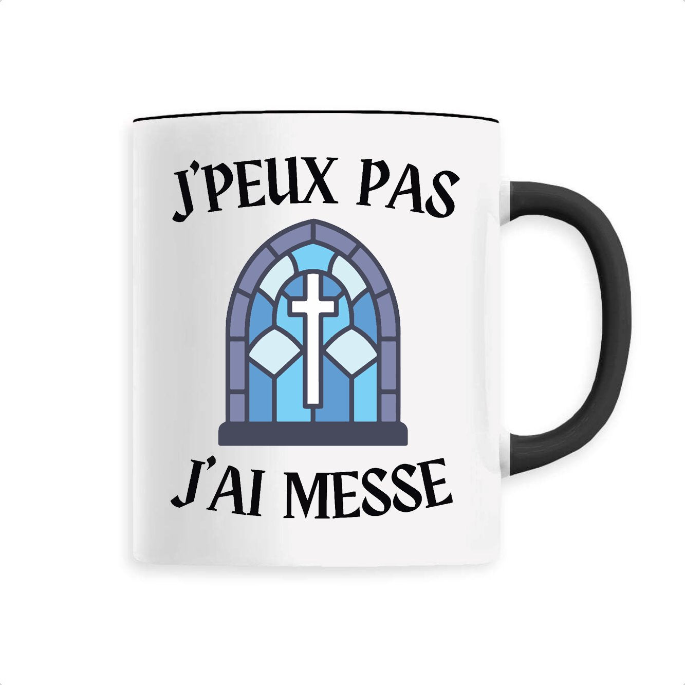 Mug J'peux pas j'ai messe