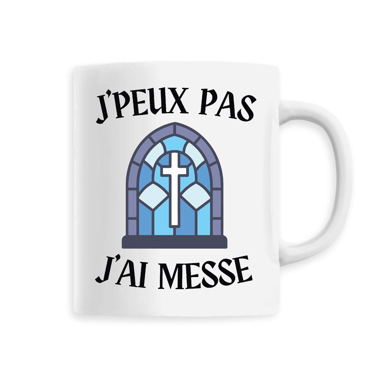 Mug J'peux pas j'ai messe