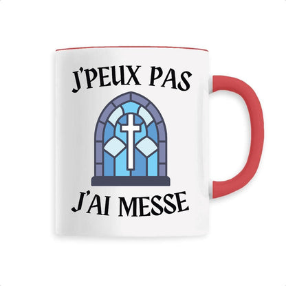 Mug J'peux pas j'ai messe