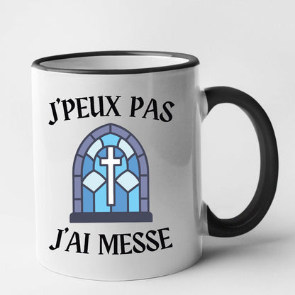 Mug J'peux pas j'ai messe