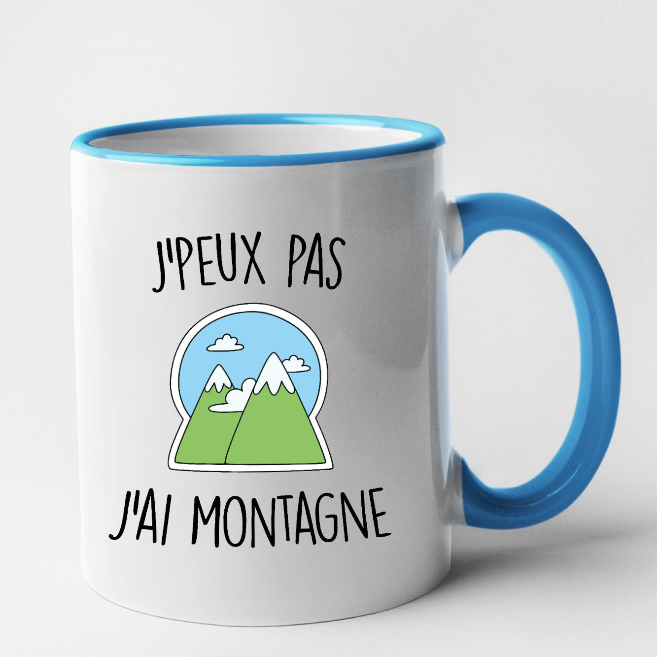 Mug J'peux pas j'ai montagne